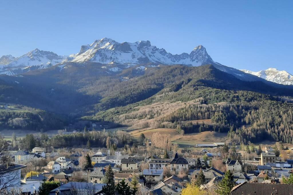 Apartamento Cap Plein Sud En Ubaye Barcelonnette Exterior foto